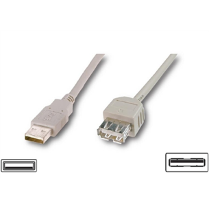 Logilink | USB A female | USB A male