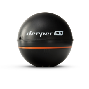 Deeper | Li-Polymer, 3.7V | Smart Fishfinder Sonar Pro, Wifi for iOS, Android | Sonar | 65 mm diameter mm | Deeper Smart Sonar PRO | 100 g | Wireless | Black