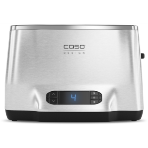 Caso | Inox² | Toaster | Power 1050 W | Number of slots 2 | Housing material  Stainless steel | Stainless steel