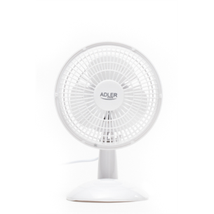 Adler | AD 7301 | Table Fan | White | Diameter 15 cm | Number of speeds 2 | 30 W | No