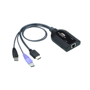 Aten USB HDMI Virtual Media KVM Adapter Cable (Support Smart Card Reader and Audio De-Embedder) Aten | USB HDMI Virtual Media KVM Adapter Cable (Support Smart Card Reader and Audio De-Embedder)