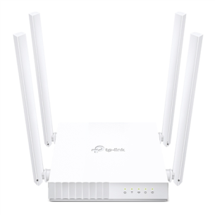 TP-LINK | Dual Band Router | Archer C24 | 802.11ac | 300+433 Mbit/s | 10/100 Mbit/s | Ethernet LAN (RJ-45) ports 4 | Mesh Support No | MU-MiMO Yes | No mobile broadband | Antenna type 4xFixed