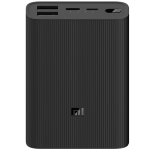 Xiaomi | Mi Power Bank | 3 Ultra Compact | 10000 mAh | USB-A, USB-C | Black