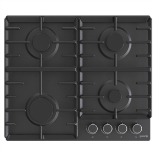 Gorenje | G642AB | Hob | Gas | Number of burners/cooking zones 4 | Rotary knobs | Black