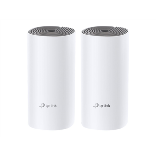 TP-LINK | C1200 Whole Home Mesh Wi-Fi System | Deco E4 (2-pack) | 802.11ac | 867+300 Mbit/s | 10/100 Mbit/s | Ethernet LAN (RJ-45) ports 2 | Mesh Support Yes | MU-MiMO Yes | No mobile broadband | Antenna type 2xInternal
