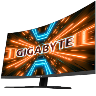 Gigabyte | Gaming Monitor | G32QC A | 31.5 " | VA | QHD | 165 Hz | 1 ms | 2‎560 x 1440 pixels | 350 cd/m² | HDMI ports quantity 2 | Black | Warranty 36 month(s)