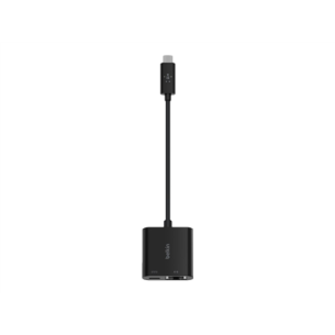 Belkin | USB-C to Ethernet + Charge Adapter | INC001btBK