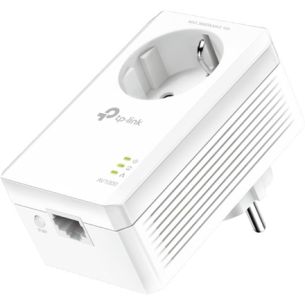 TP-LINK | AV1000 Gigabit Passthrough Powerline Adapter | TL-PA7017P | 1000 Mbit/s | Ethernet LAN (RJ-45) ports 1 | No Wi-Fi | Extra socket