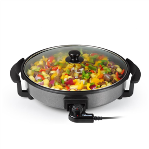 Tristar | PZ-2964 | Multifunctional grill pan | Grill | Diameter 40 cm | 1500 W | Lid included | Fixed handle | Black | Diameter  cm