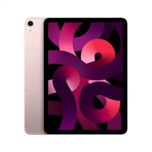 Apple | iPad Air 5th Gen | 10.9 " | Pink | Liquid Retina IPS LCD | 1640 x 2360 pixels | Apple M1 | 8 GB | 256 GB | 5G | Wi-Fi | Front camera | 12 MP | Rear camera | 12 MP | Bluetooth | 5.0 | iPadOS | 15.4 | Warranty 12 month(s)