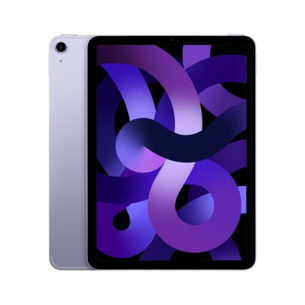 Apple | iPad Air 5th Gen | 10.9 " | Purple | Liquid Retina IPS LCD | 1640 x 2360 pixels | Apple M1 | 8 GB | 256 GB | 5G | Wi-Fi | Front camera | 12 MP | Rear camera | 12 MP | Bluetooth | 5.0 | iPadOS | 15.4 | Warranty 12 month(s)