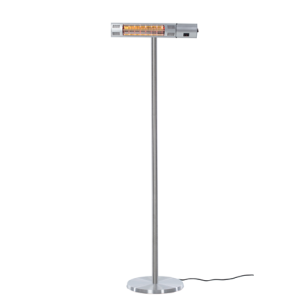 SUNRED | Heater | RD-SILVER-2000S, Ultra Standing | Infrared | 2000 W | Number of power levels | Suitable for rooms up to  m² | Silver | IP54