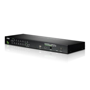Aten CS1716A 16-Port PS/2-USB VGA KVM Switch with Daisy-Chain Port and USB Peripheral Support Aten | 16-Port PS/2-USB VGA KVM Switch with Daisy-Chain Port and USB Peripheral Support | CS1716A