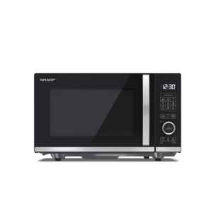 Sharp | YC-QG204AE-B | Microwave Oven with Grill | Free standing | 20 L | 800 W | Grill | Black