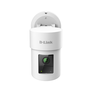D-Link | 2K QHD Pan and Zoom Outdoor Wi-Fi Camera | DCS-8635LH | PTZ Pan Tilt & Zoom Cameras | 4 MP | 3.3mm | IP65 | H.265/H.264 | MicroSD up to 256 GB