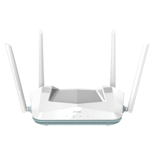 D-Link | AX3200 Smart Router | R32 | 802.11ax | 800+2402 Mbit/s | 10/100/1000 Mbit/s | Ethernet LAN (RJ-45) ports 4 | Mesh Support Yes | MU-MiMO No | No mobile broadband | Antenna type External