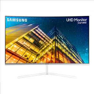 Samsung | Curved Monitor | LU32R590CWPXEN | 32 " | VA | UHD | 16:9 | 60 Hz | 4 ms | 3840 x 2160 | 250 cd/m² | HDMI ports quantity 1 | Black | Warranty  month(s)