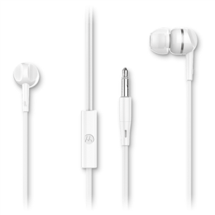 Motorola | Headphones | Earbuds 105 | Built-in microphone | In-ear | 3.5 mm plug | White
