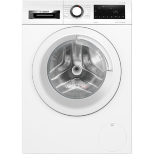 Bosch WNA144VLSN Washing Machine with Dryer, B/E, Front loading, Washing capacity 9 kg, Drying capacity 5 kg, 1400 RPM, White Bosch | WNA144VLSN | Washing Machine with Dryer | Energy efficiency class B | Front loading | Washing capacity 9 kg | 1400 RPM | 