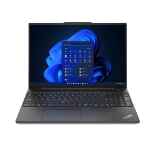 Lenovo | ThinkPad E16 (Gen 1) | Black | 16 " | IPS | WUXGA | 1920 x 1200 | Anti-glare | Intel Core i5 | i5-1335U | SSD | 16 GB | DDR4-3200 | SSD 256 GB | Intel Iris Xe Graphics | Windows 11 Pro | 802.11ax | Bluetooth version 5.1 | Keyboard language Englis