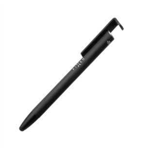 Pen With Stylus and Stand | 3 in 1 | Pencil | Stylus for capacitive displays; Stand for phones and tablets | Black