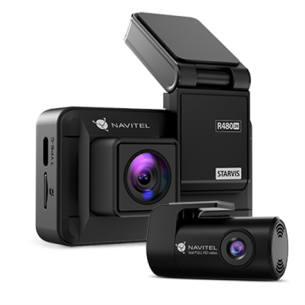 Navitel | Dashcam with 2K video quality | R480 2K | IPS display 2''; 320х240 | Maps included