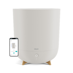 Duux | Neo | Smart Humidifier | Water tank capacity 5 L | Suitable for rooms up to 50 m² | Ultrasonic | Humidification capacity 500 ml/hr | Greige