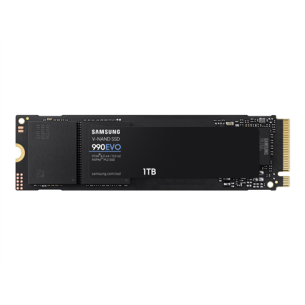Samsung | SSD | 990 EVO | 1000 GB | SSD form factor M.2 2280 | SSD interface PCIe NVMe Gen 4.0 x 4 | Read speed 5000 MB/s | Write speed 4200 MB/s