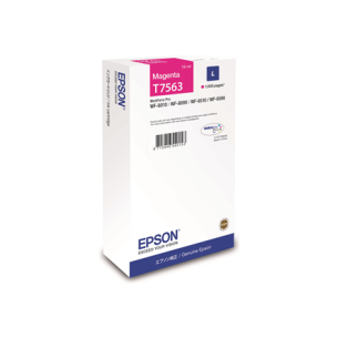 Epson T75634N Ink Cartridge L magenta | Epson C13T75634N | Epson T7563 - L size - magenta - original - ink cartridge | Epson DURABrite Pro | Magenta
