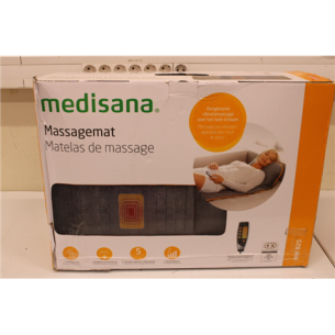 SALE OUT. Medisana | Vibration Massage Mat | MM 825 | Number of massage zones 4 | Number of power levels 2 | Heat function | Grey | DAMAGED PACKAGING, SCRATCHED ON BOTTOM