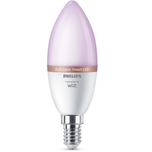 WiZ | Philips Smart WiFi Candle RGB, 3pcs | E14 | 4.9 W | All colors
