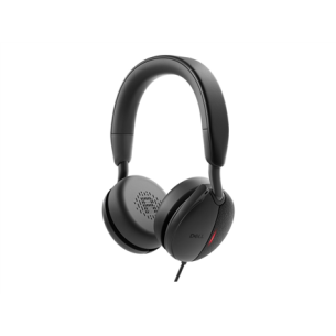 Dell | Pro Wired On-Ear Headset | WH5024 | Built-in microphone | ANC | USB Type-A | Black