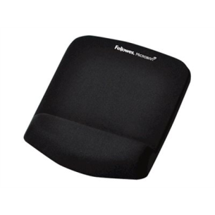 Fellowes | Mouse pad with wrist support PlushTouch | 238 x 184 x 25.4 mm | Black