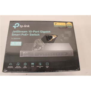 SALE OUT.  | Switch | TL-SG2210P | Web Managed | Desktop | SFP ports quantity 2 | PoE ports quantity 8 | Power supply type External | 36 month(s) | DAMAGED PACKAGING, SMOLL  SCRATCHED ON TOP