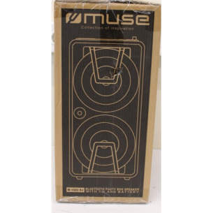 SALE OUT. Muse M-1820 DJ Bluetooth Party Box Speaker With CD and Battery, Wireless, Black Muse Party Box Speaker M-1820 DJ DAMAGED PACKAGING 150 W Bluetooth Wireless connection Black | Muse | Party Box Speaker | M-1820 DJ | DAMAGED PACKAGING | 150 W | Blu