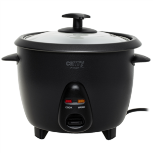 Camry Rice Cooker | CR 6419 | 400 W | 1 L | Number of programs 2 | Black