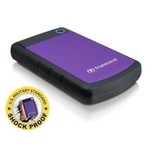 External HDD | TRANSCEND | StoreJet | 2TB | USB 3.0 | Colour Purple | TS2TSJ25H3P