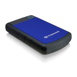 External HDD | TRANSCEND | StoreJet | 2TB | USB 3.0 | Colour Blue | TS2TSJ25H3B
