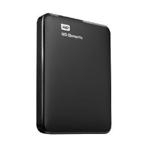 External HDD | WESTERN DIGITAL | Elements Portable | 1TB | USB 3.0 | Colour Black | WDBUZG0010BBK-WESN