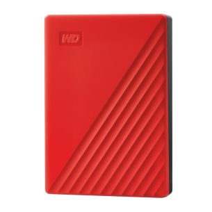 External HDD | WESTERN DIGITAL | My Passport | 4TB | USB 2.0 | USB 3.0 | USB 3.2 | Colour Red | WDBPKJ0040BRD-WESN