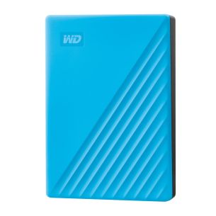 External HDD | WESTERN DIGITAL | My Passport | 4TB | USB 2.0 | USB 3.0 | USB 3.2 | Colour Blue | WDBPKJ0040BBL-WESN