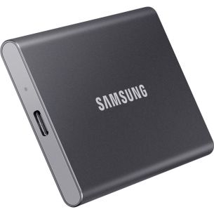 External SSD | SAMSUNG | T7 | 1TB | USB 3.2 | Write speed 1000 MBytes/sec | Read speed 1050 MBytes/sec | MU-PC1T0T/WW