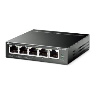 Switch | TP-LINK | TL-SG105PE | Desktop/pedestal | 5x10Base-T / 100Base-TX / 1000Base-T | PoE ports 4 | TL-SG105PE