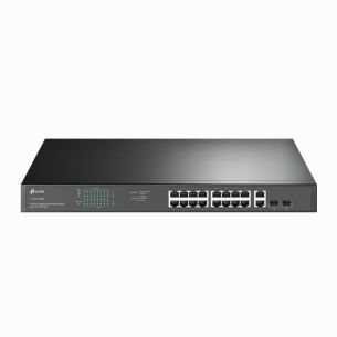 Switch | TP-LINK | TL-SG1218MP | Desktop/pedestal | Rack | 16x10Base-T / 100Base-TX / 1000Base-T | PoE+ ports 16 | 250 Watts | TL-SG1218MP