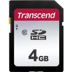 MEMORY SDHC 4GB C10/TS4GSDC300S TRANSCEND