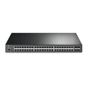 Switch | TP-LINK | Omada | TL-SG3452P | Type L2+ | 48x10Base-T / 100Base-TX / 1000Base-T | 4xSFP | 1xRJ45 | 1 | PoE+ ports 48 | 384 Watts | TL-SG3452P