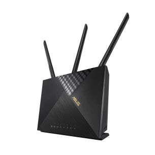 Wireless Router | ASUS | Wireless Router | 1800 Mbps | Wi-Fi 5 | Wi-Fi 6 | 1 WAN | 4x10/100/1000M | Number of antennas 4 | 4G-AX56