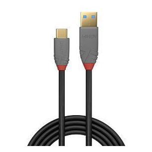 CABLE USB2 C-A 3M/ANTHRA 36888 LINDY