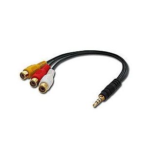 ADAPTER 3.5MM TO 3XPHONO F/35539 LINDY