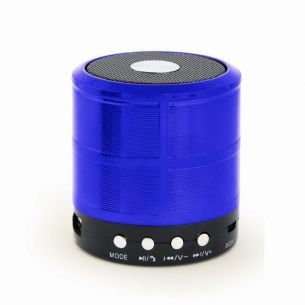 Portable Speaker | GEMBIRD | Blue | Portable/Wireless | 1xMicro-USB | 1xStereo jack 3.5mm | 1xMicroSD Card Slot | Bluetooth | SPK-BT-08-B